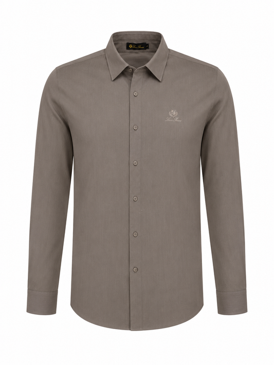 Coffee Loro Piana Shirt