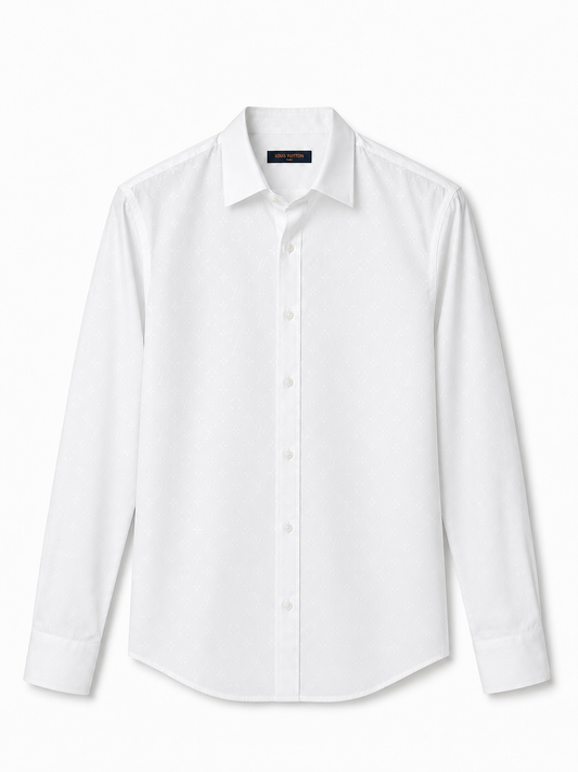 White Monogram LV Shirt