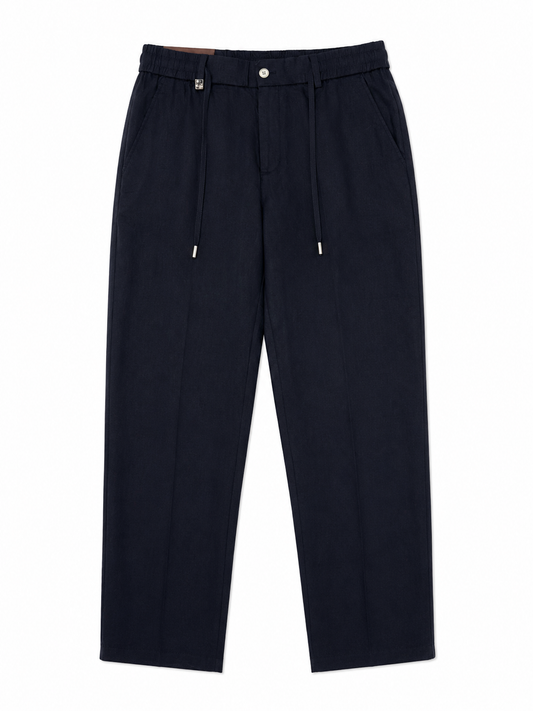 Black Linen Loro Piana