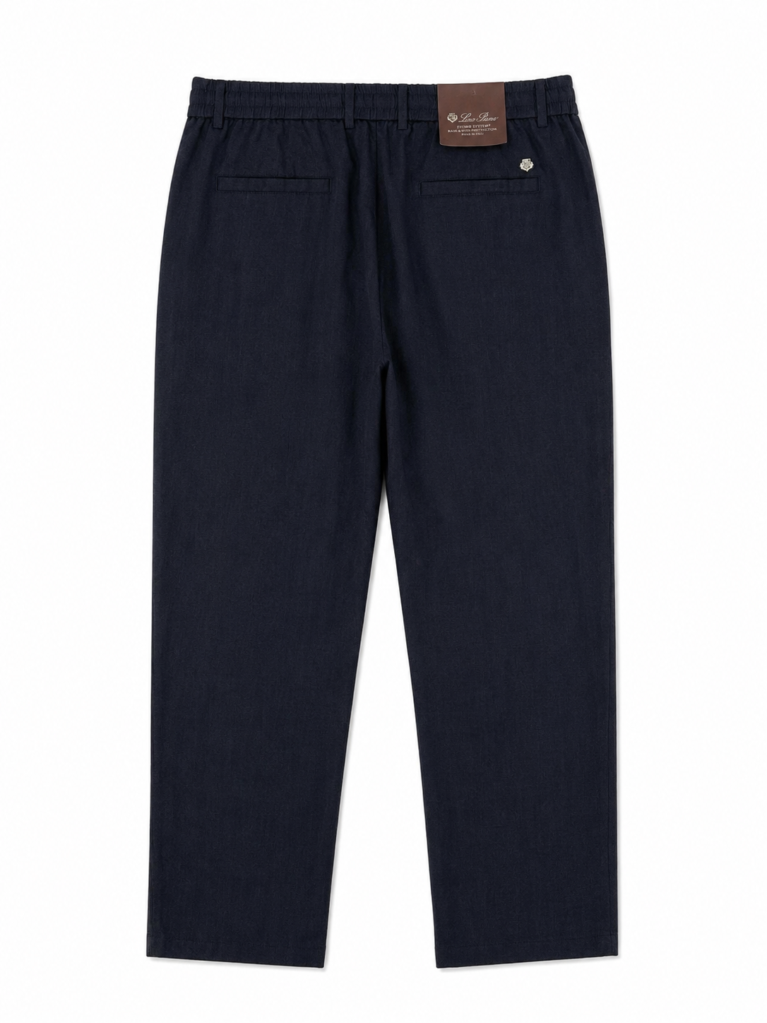 Dark Blue Linen Loro Piana