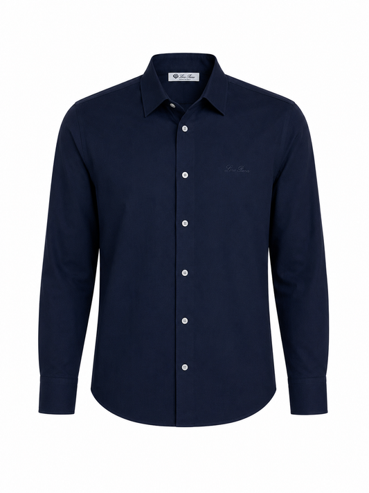 Dark Blue Loro Piana Shirt