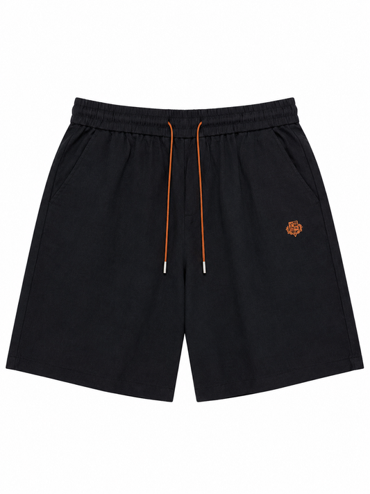 Black Loro Piana Short