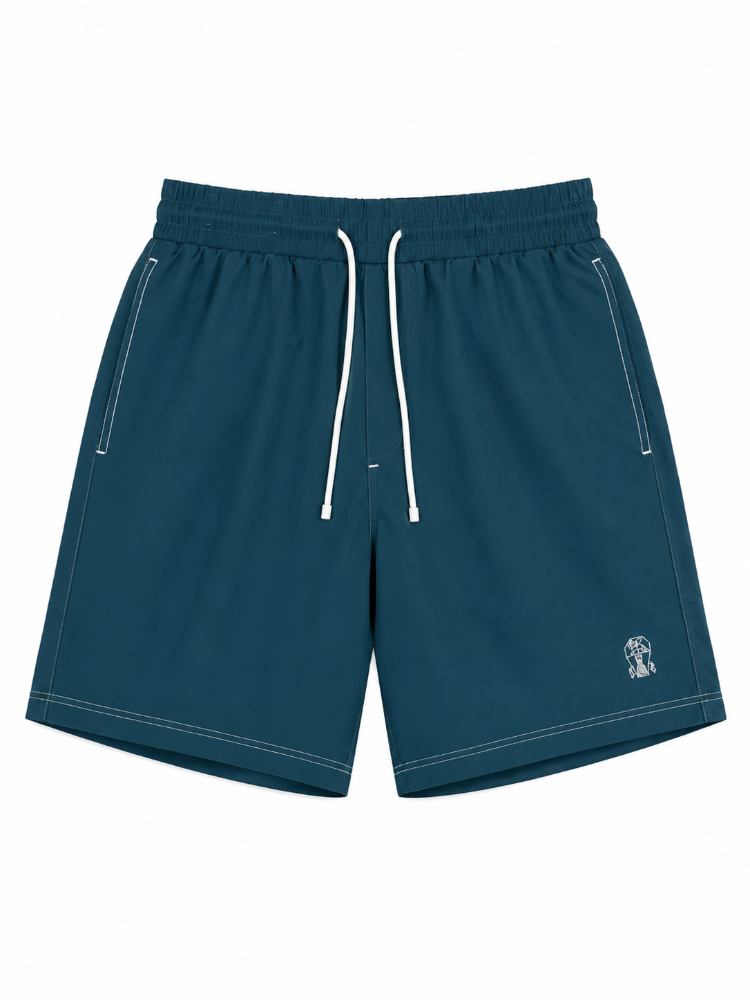 Dark Green Brunello Swimming Short