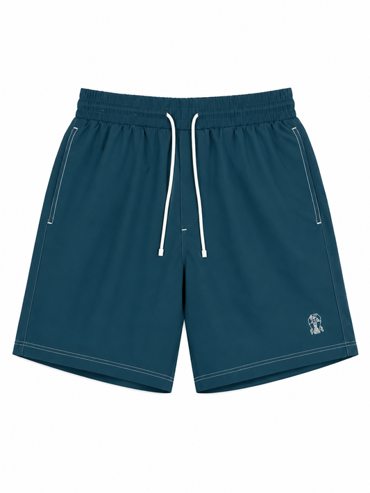 Dark Green Brunello Swimming Short