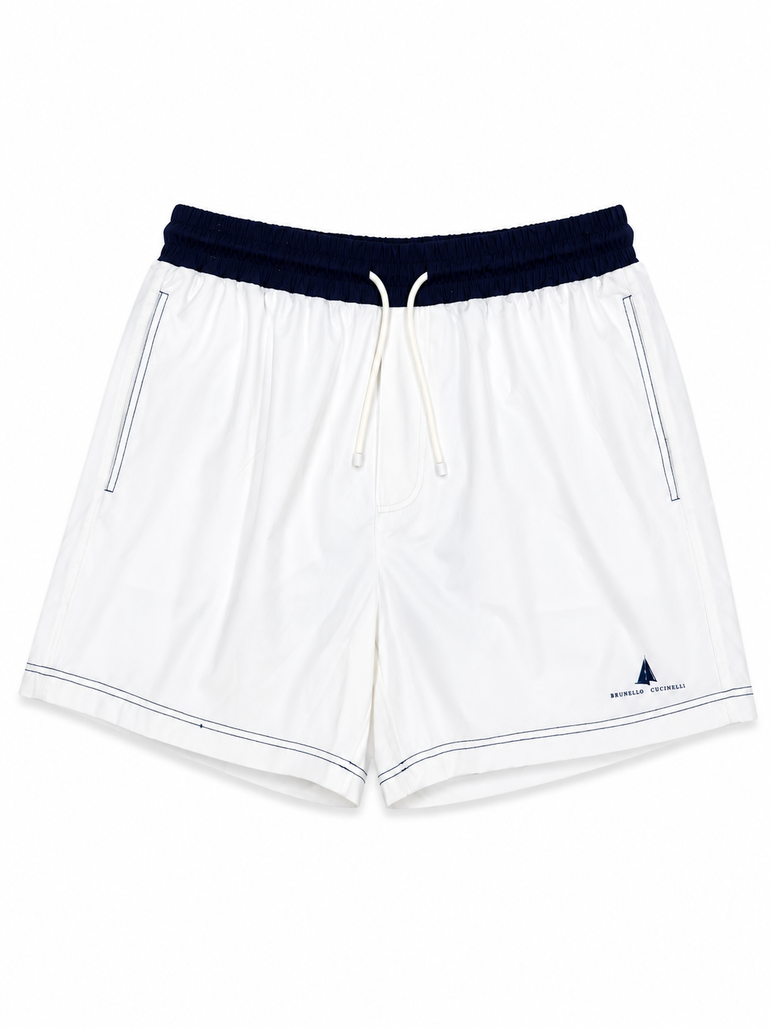 White Brunello Swimming Short