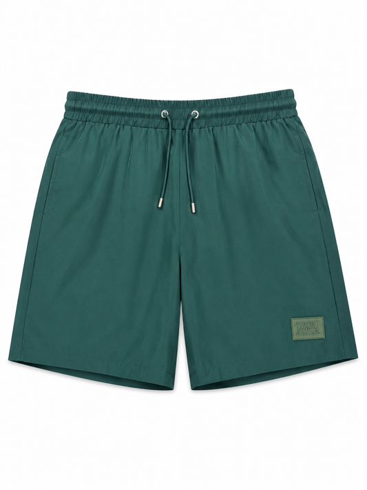 Green Burberry Swimming Short