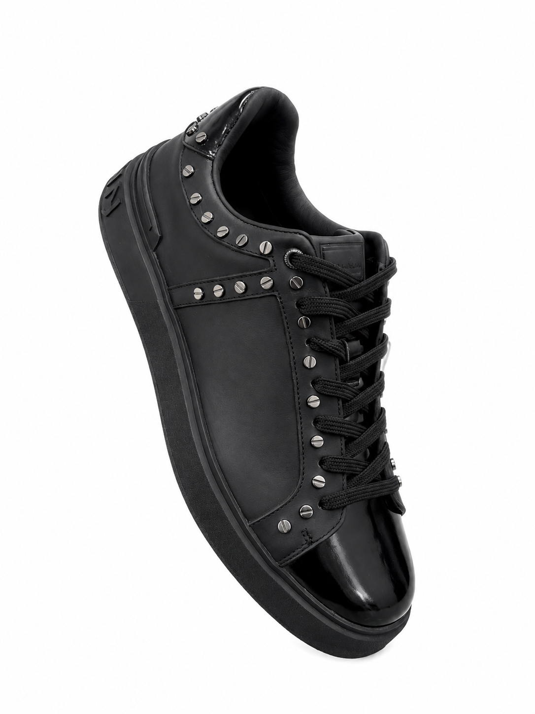 Black Balmain Shoes