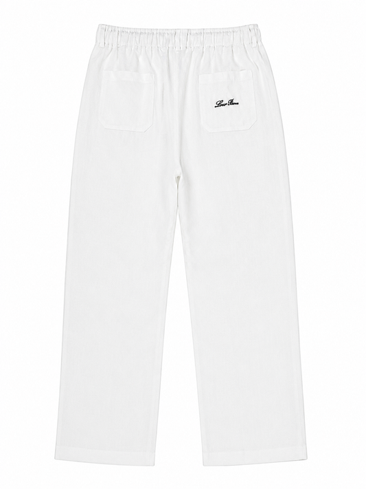 White Loro Piana Linen