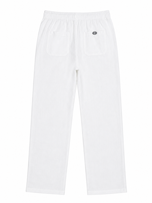 White Linen Pant
