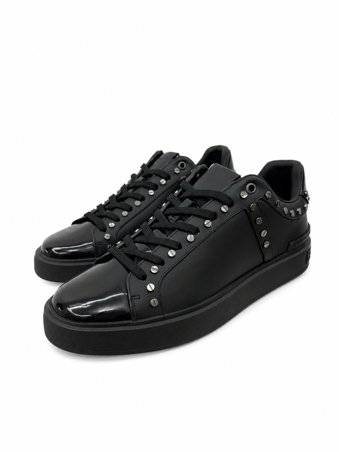 Black Balmain Shoes
