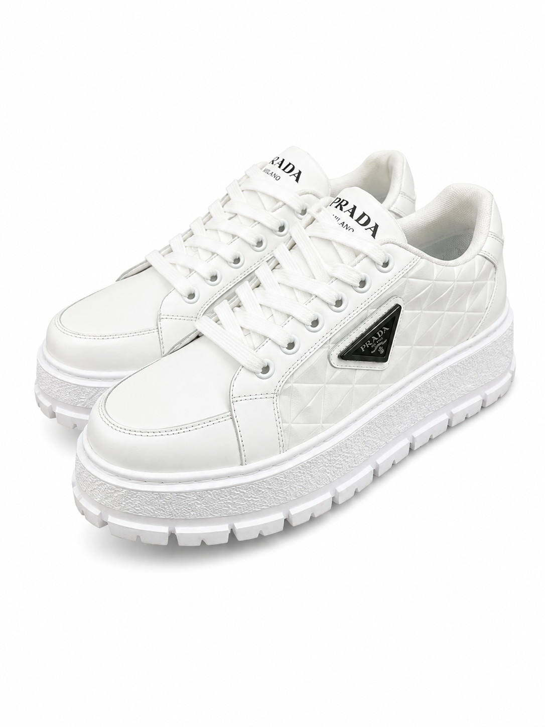 White Prada Shoes